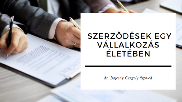 borítókép vállalkozási szerződése