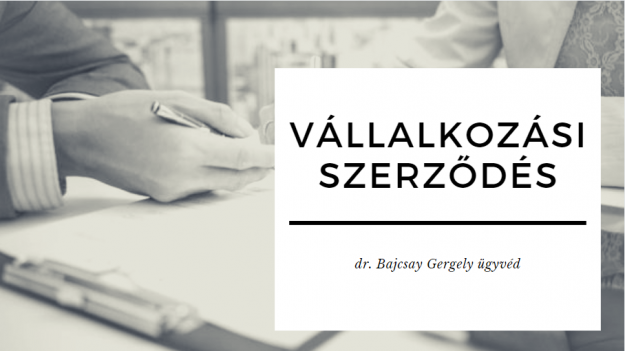 vállalkozói szerződés1